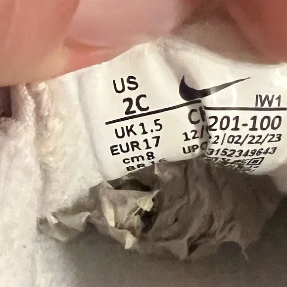 NIKE Classic White Kids Shoes