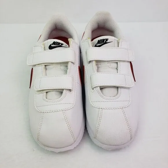 Nike Cortez Basic SL PSV Youth Size 3Y White Varsity Red Sneaker Shoes 904767-10
