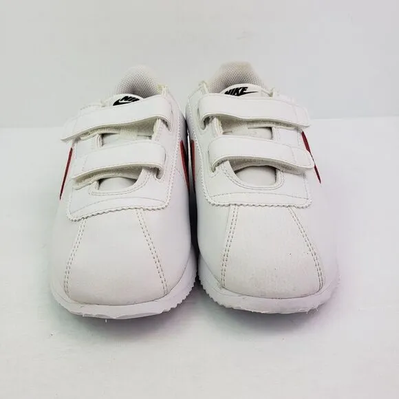 Nike Cortez Basic SL PSV Youth Size 3Y White Varsity Red Sneaker Shoes 904767-10