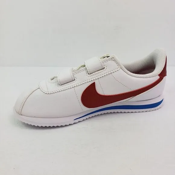 Nike Cortez Basic SL PSV Youth Size 3Y White Varsity Red Sneaker Shoes 904767-10