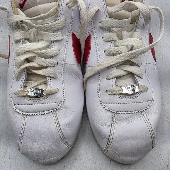 Nike Cortez Mens 12 White Red Blue Forrest Gump Sneaker Shoes Classic 882254-164
