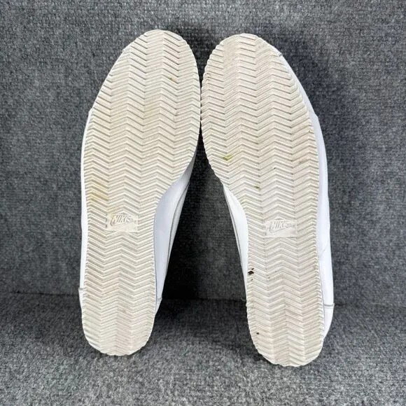 Nike Cortez Swooshless Mens 13 Shoes White Leather neakers No Swoosh Gump