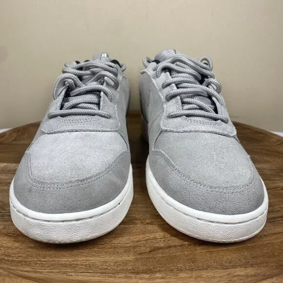 Nike Court Borough Premium Low Cobblestone Mens Gray Size 8.5 Low top shoes