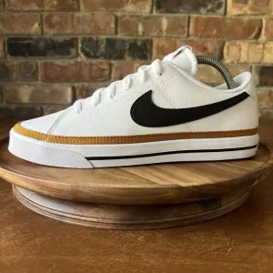 Nike Court Legacy Next Nature Women's 10 Shoes Sneakers White Desert Ochre