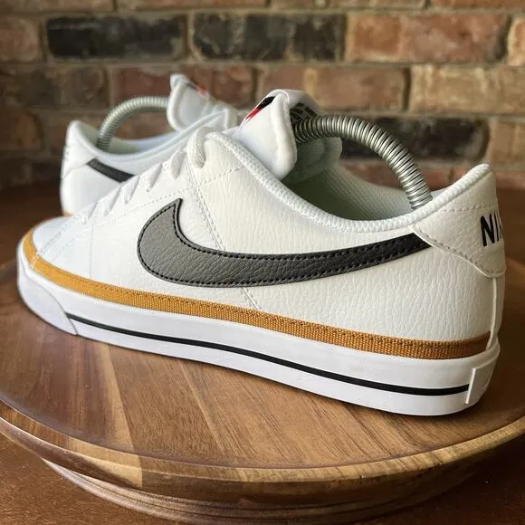 Nike Court Legacy Next Nature Women's 10 Shoes Sneakers White Desert Ochre