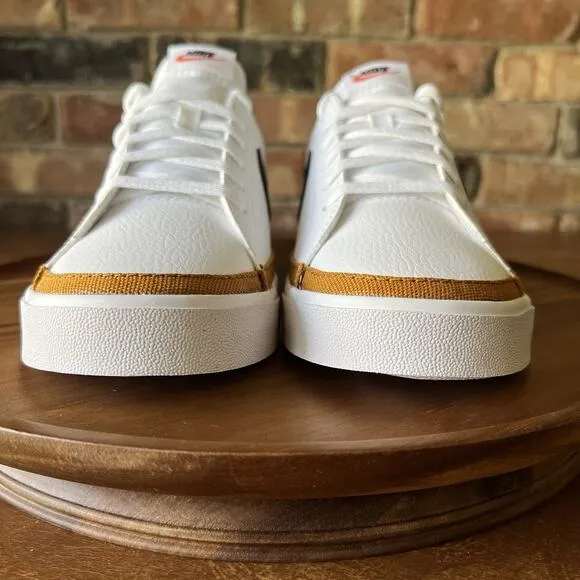 Nike Court Legacy Next Nature Women's 10 Shoes Sneakers White Desert Ochre