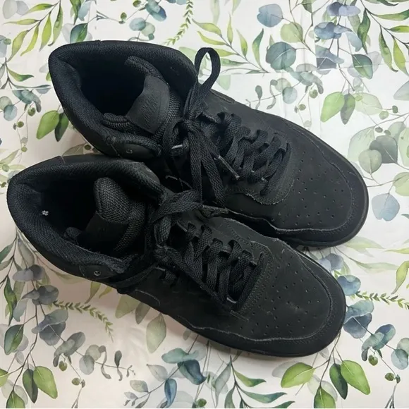 Nike Court Vision Mid Top Suede Sneakers 8