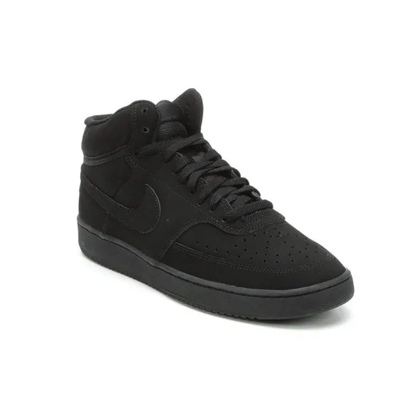 Nike Court Vision Mid Top Suede Sneakers 8