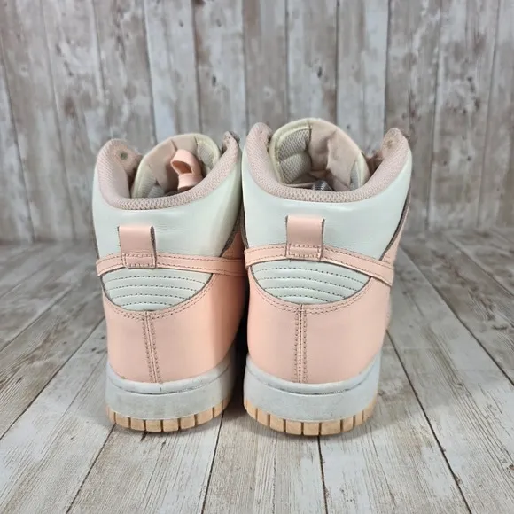 Nike Dunk‎ High Top Sneakers Fashion Casual Shoes DD1869-104 Pink White US 9