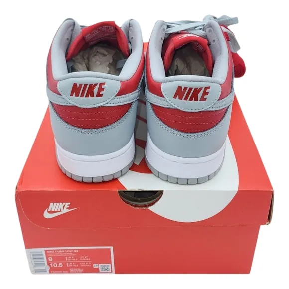 Nike Dunk Low CO.JP Ultraman Grey Silver Red FQ6965-600 Men 9 Womens Size 10.5