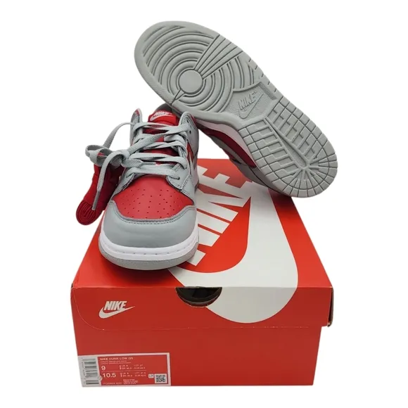Nike Dunk Low CO.JP Ultraman Grey Silver Red FQ6965-600 Men 9 Womens Size 10.5