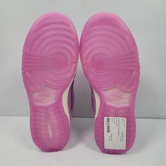 Nike Dunk Low PRM Premium Rush Fuchsia Women's Shoes DV7415-500 US Size 6 NWOT