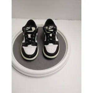 Nike Dunk Low Toddler Shoes Size 8C Black &amp; White