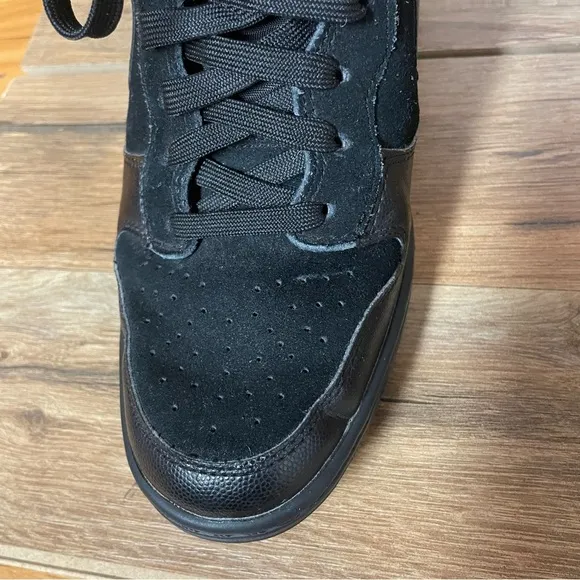 Nike Dunk Sky Hi Essential Women's hidden wedge sneaker black on black women 8.5