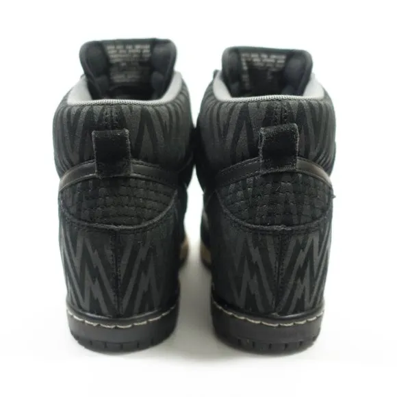 Nike Dunk Sky Hi Hidden Wedge Suede Leather Sneakers - Women's Size 6