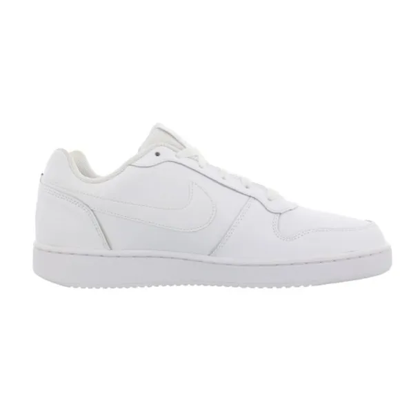 Nike Ebernon Triple White Low Trainers Sneakers Tennis Shoes Mens 11.5 or 13 NEW