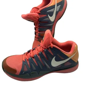 NIKE Federer Zoom Vapor 9 Tour ATOMIC RED SIZE 9.5 shoes