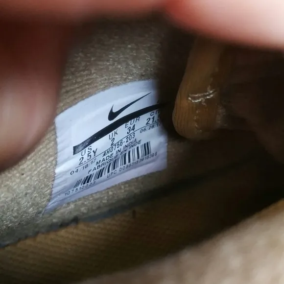 Nike FLAX Air Force1 Kid's Sneakers