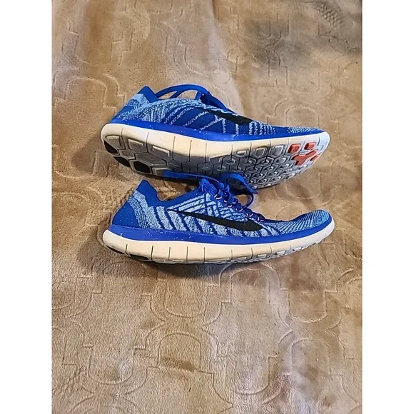 Nike Free 4.0 FlyKnit Low Women's 7 Blue