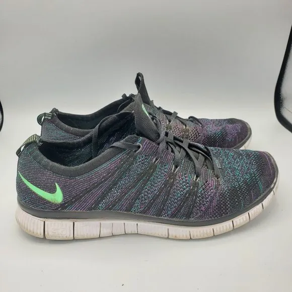 Nike Free Flyknit Size 9.5 Athletic Casual Shoes