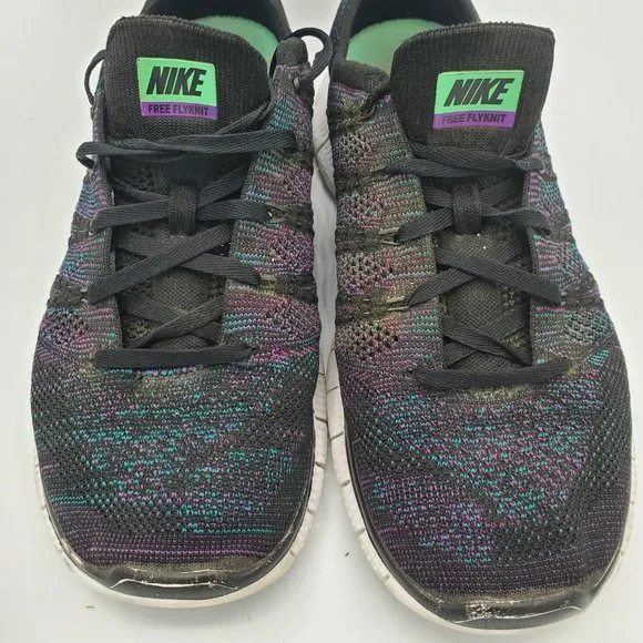 Nike Free Flyknit Size 9.5 Athletic Casual Shoes