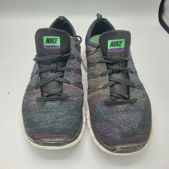 Nike Free Flyknit Size 9.5 Athletic Casual Shoes