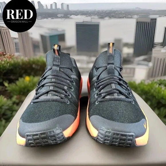Nike Free Metcon 6 Black Hyper Crimson Shoes FJ7127-004 - Men's Size 13
