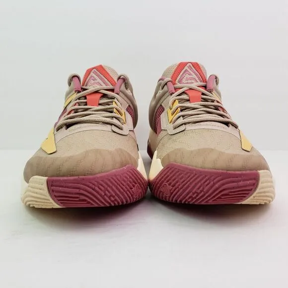 Nike Giannis Immortality 3 Mens Size 12 Fossil Stone Gold Berry Basketball Shoes