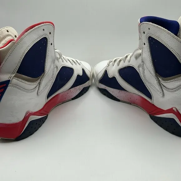 Nike Jordan 7 Retro Alternate Olympics White Red Men's Size 10 304775-123