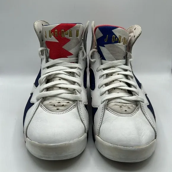 Nike Jordan 7 Retro Alternate Olympics White Red Men's Size 10 304775-123