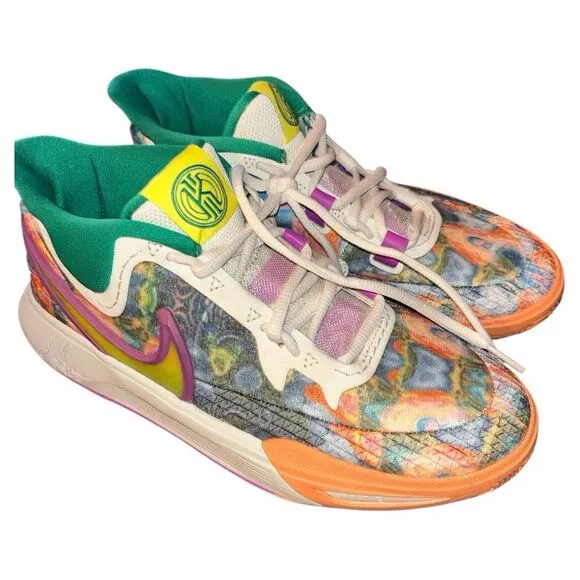 Nike Kyrie 8 GO Circle Of Life Multicolor Basketball Shoes Boys Size 6.5Y