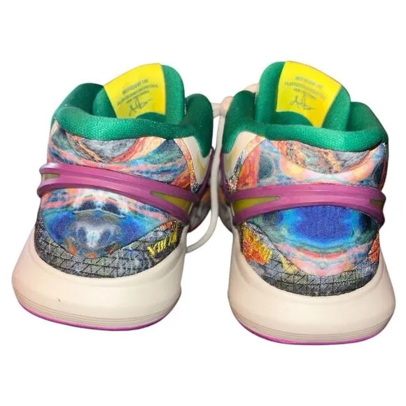 Nike Kyrie 8 GO Circle Of Life Multicolor Basketball Shoes Boys Size 6.5Y