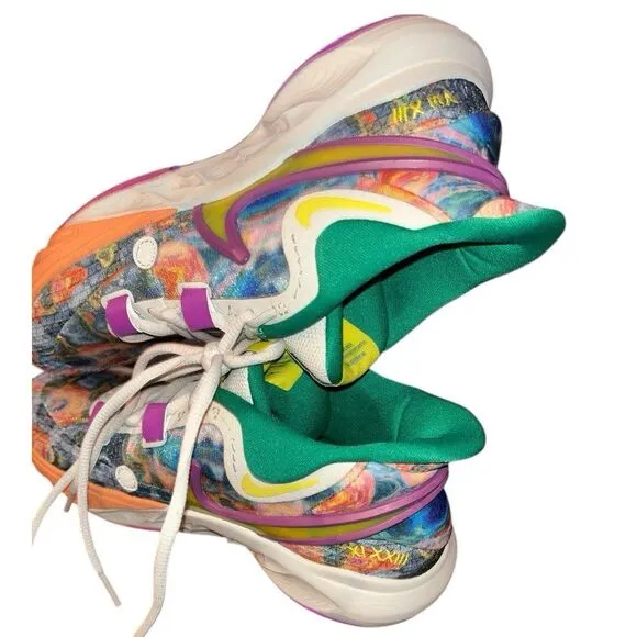 Nike Kyrie 8 GO Circle Of Life Multicolor Basketball Shoes Boys Size 6.5Y