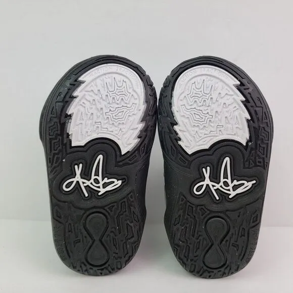 Nike Kyrie Infinity SE TD Toddler Boys Size 6c White Chrome Smoke Grey Shoes