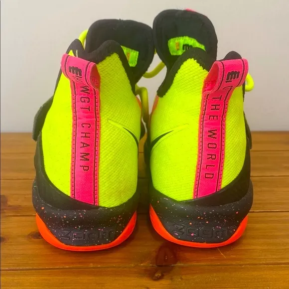 Nike Lebron Kids' Neon Yellow Athletic Shoes