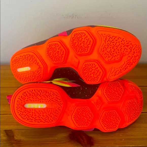 Nike Lebron Kids' Neon Yellow Athletic Shoes