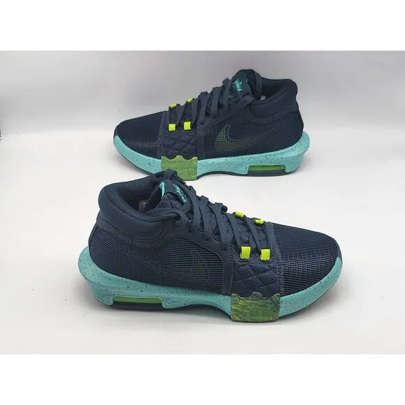 Nike LeBron Witness 8 EP Basketball Armory Navy Blue fb2239 402 Men Size 5