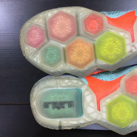 Nike Lebron XII(12) Miami Dolphins Hyper MVP-Mens 7.5-Basketball Shoe 684593-301