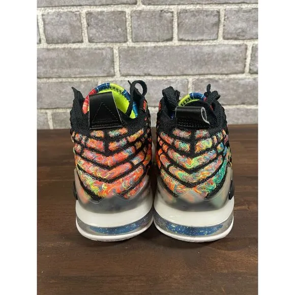 Nike LeBron XVII 17 &quot;James Gang&quot; Kids Basketball Shoes Size 6Y