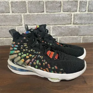 Nike LeBron XVII 17 &quot;James Gang&quot; Kids Basketball Shoes Size 6Y