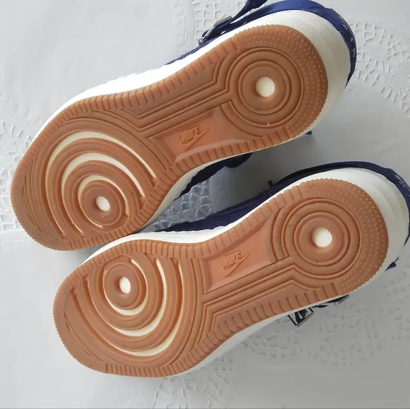 Nike Lunar Force 1 Sky High Royal Blue Perforated Suede Women sneakers