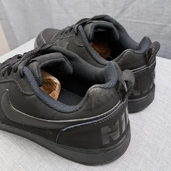 Nike Mens Court Borough Low 838937-001 Black Casual Shoes Sneakers Size 11.5