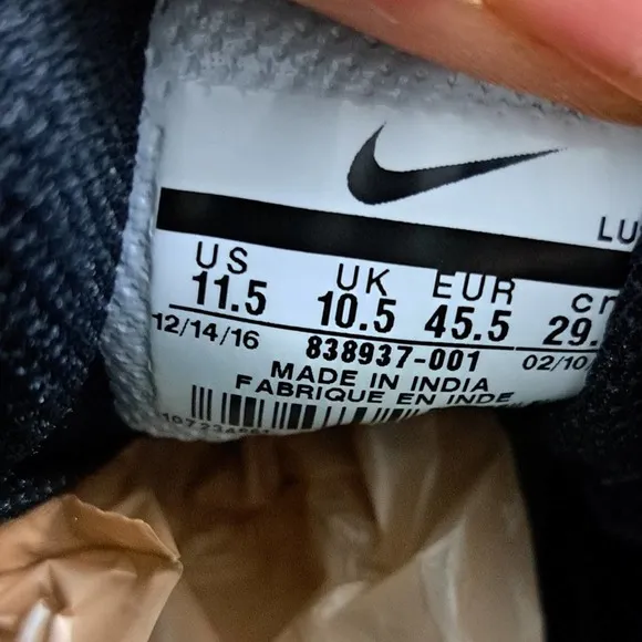 Nike Mens Court Borough Low 838937-001 Black Casual Shoes Sneakers Size 11.5