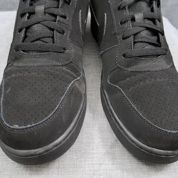 Nike Mens Court Borough Low 838937-001 Black Casual Shoes Sneakers Size 11.5