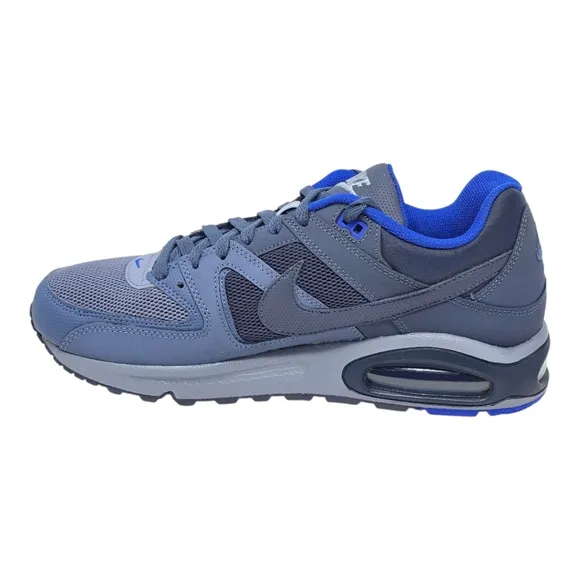 Nike Men's Size's Air Max Command Ashen Thunder Blue Running Shoes 62999 407