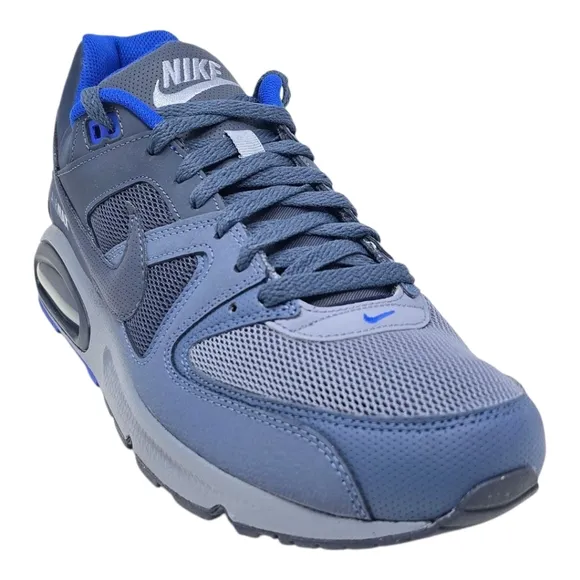 Nike Men's Size's Air Max Command Ashen Thunder Blue Running Shoes 62999 407