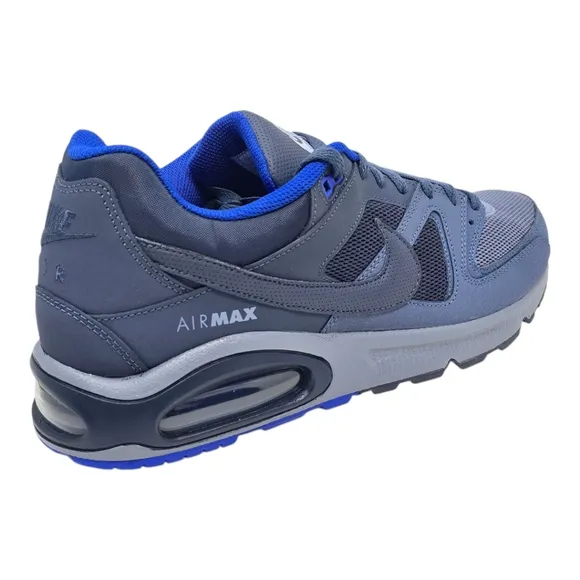 Nike Men's Size's Air Max Command Ashen Thunder Blue Running Shoes 62999 407