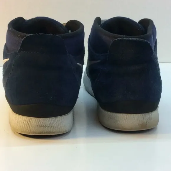 Nike Navy Blue Suede 6.0 Mid Sneakers Size 11