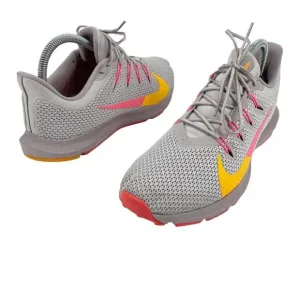 Nike Quest 2 Vast Grey Digital Pink Running Shoes Sneakers Womens 10 Athletic