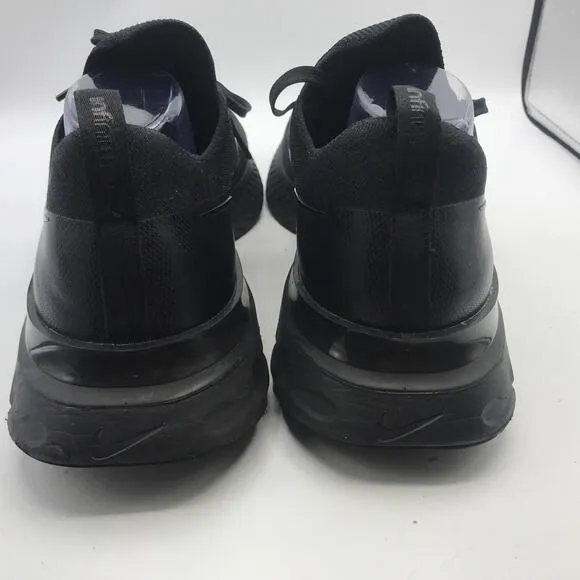 Nike React Infinity Run Flyknit Running Shoes Men's Size 14 Triple Black